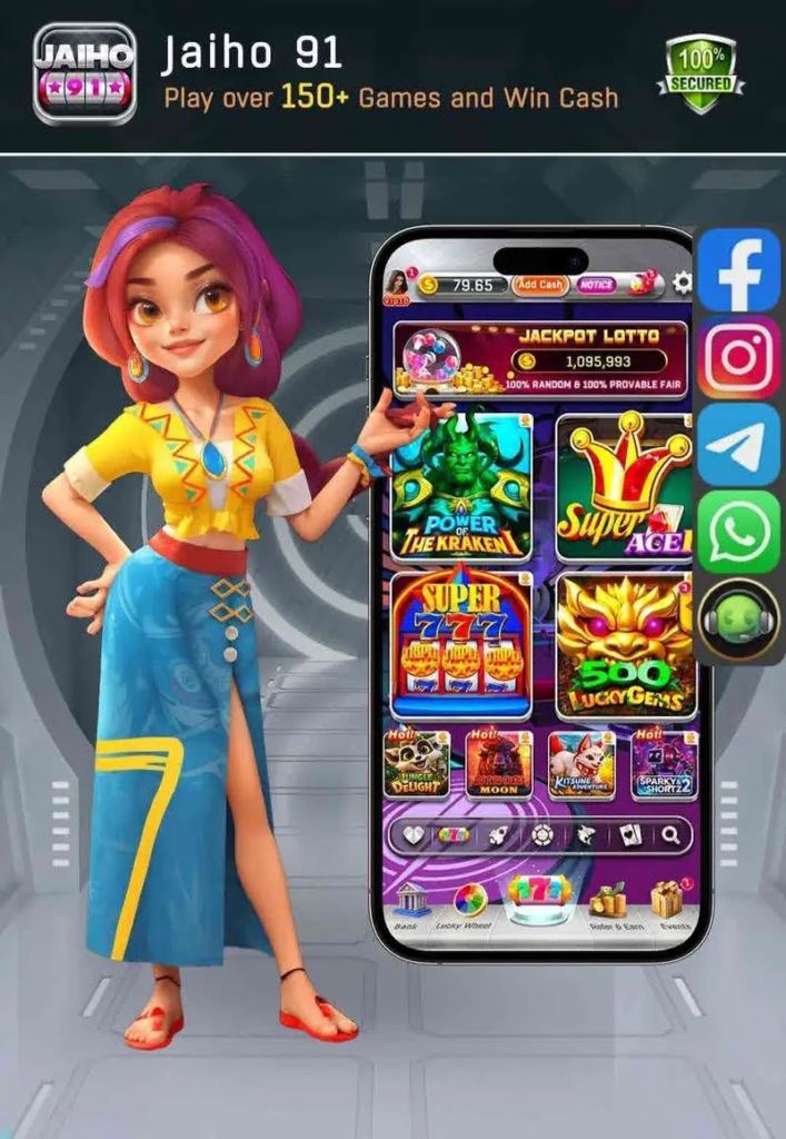 Jaiho 91 Games Download Refer Link {Sign-up Bonus Rs.100} Withdrawal Rs. 200